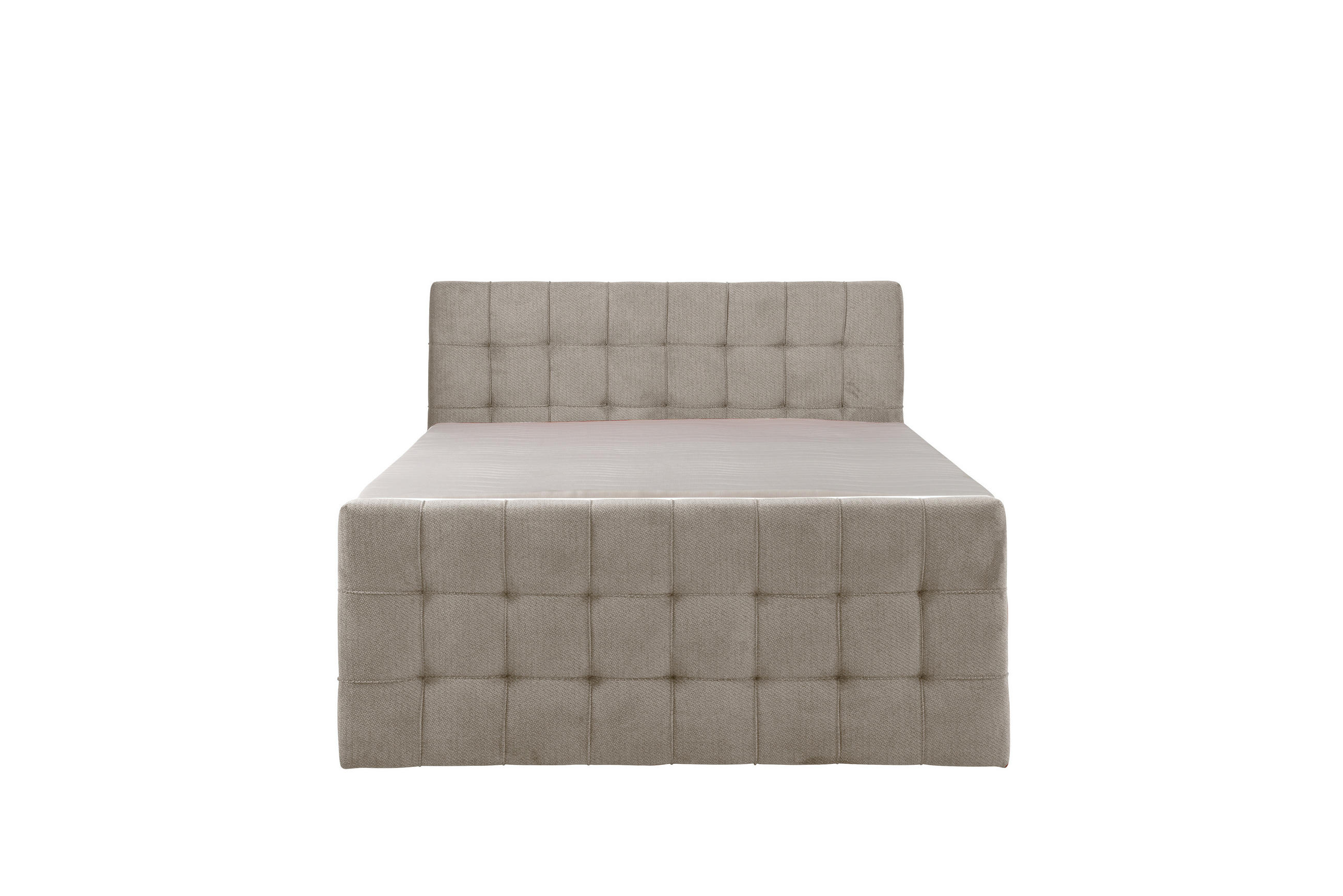BOXSPRINGBETT IMPERIAL mit Topper und Bettkasten, Beige, 180x200 cm - Beige, Textil (180/200cm) - KS Home Concept