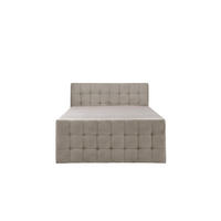 BOXSPRINGBETT IMPERIAL mit Topper und Bettkasten, Beige, 180x200 cm - Beige, Textil (180/200cm) - KS Home Concept