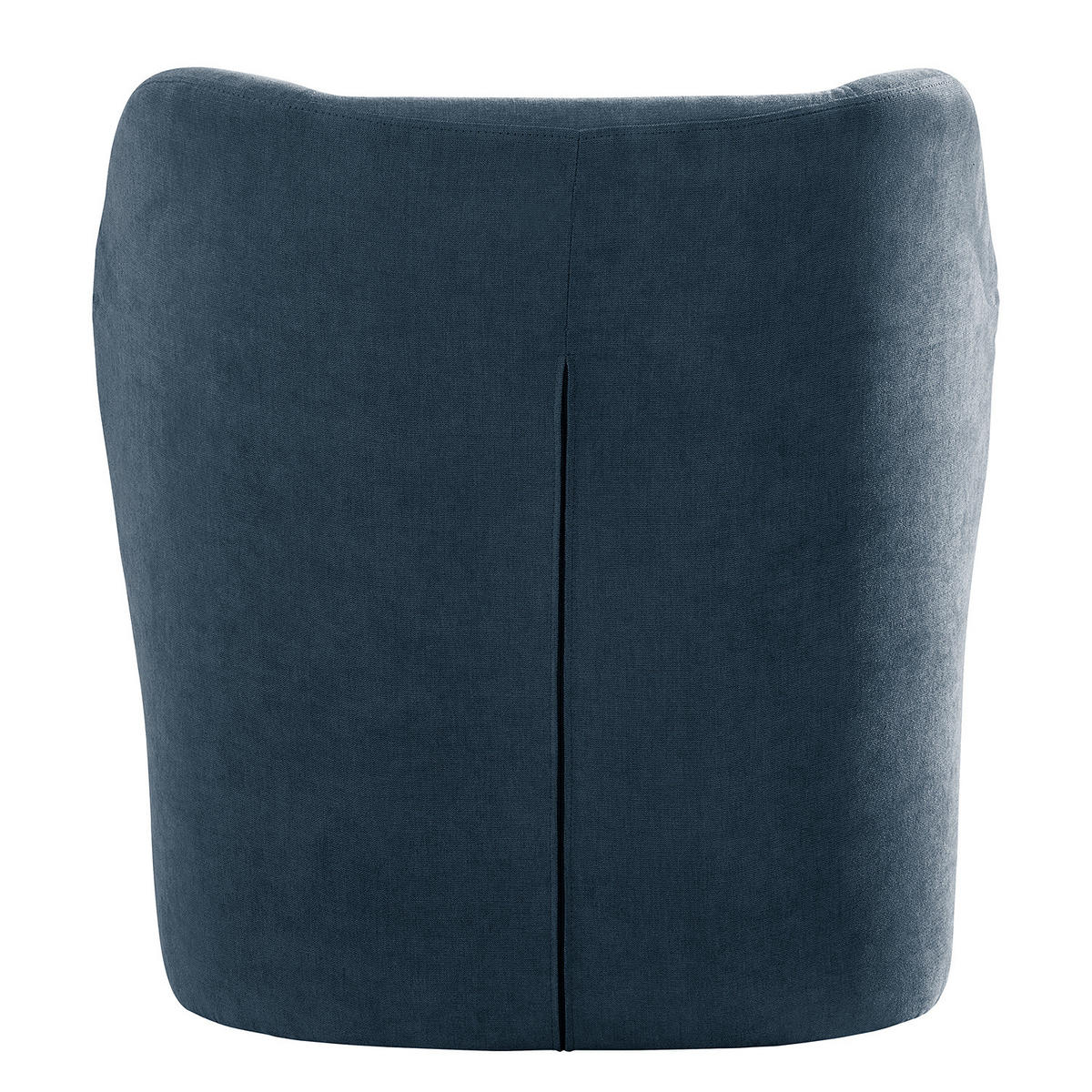 SESSEL - Schwarz/Dunkelblau, Kunststoff/Textil (75/78/49cm) - home24