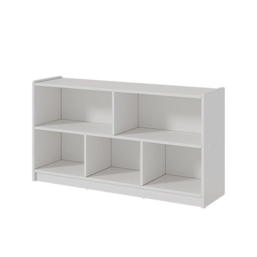 KINDERREGAL Conny Weiß 112 x 60.5 cm - Weiß, Holzwerkstoff (112/60.5/30cm) - Vicco
