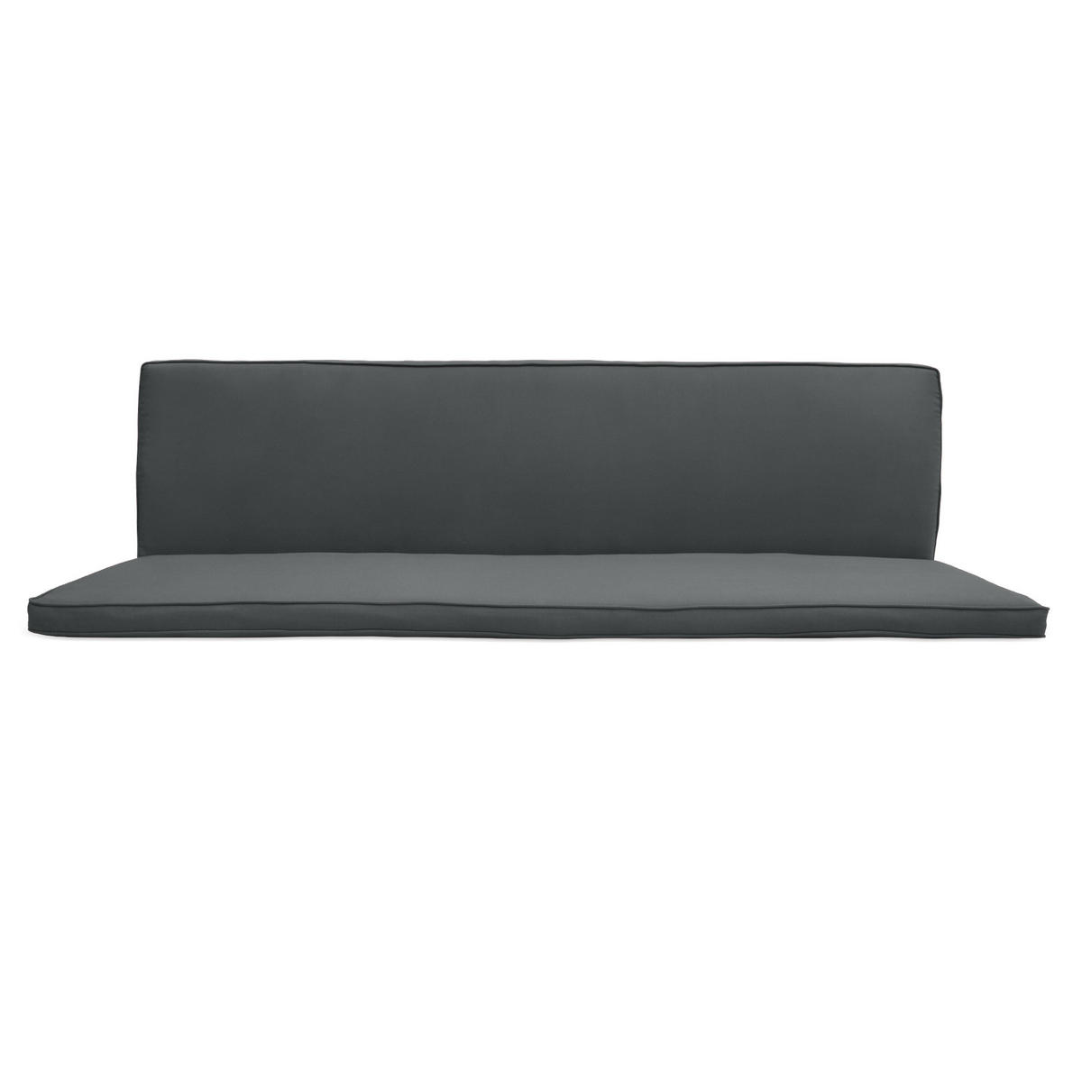 HOLLYWOODSCHAUKELAUFLAGE Loft HS - Graphitfarben, Textil (50/6/180cm) - Beautissu 