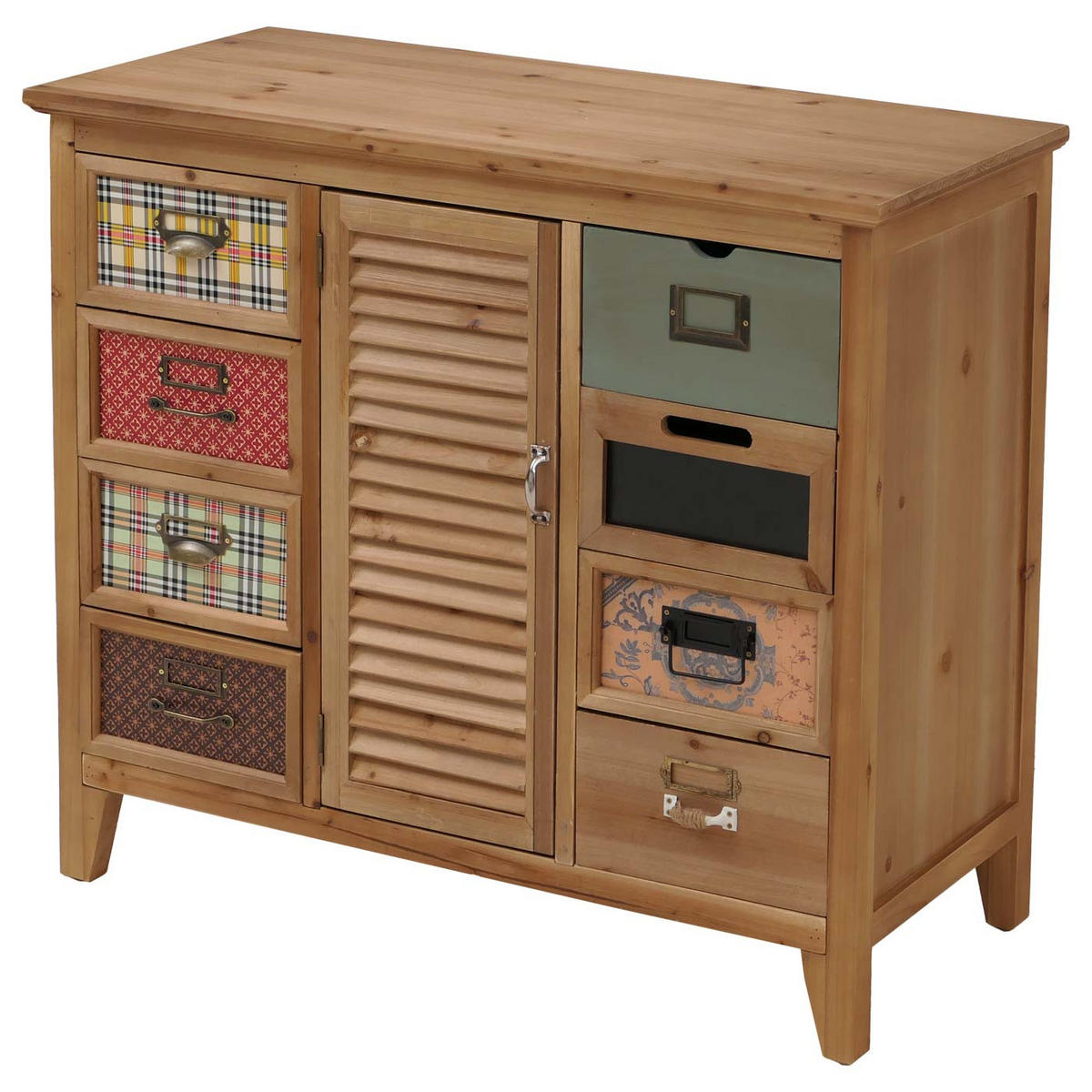 APOTHEKERKOMMODE Braun - Braun, Holz (91/80/40cm) - MCW