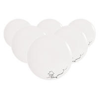 FRÜHSTÜCKSTELLER Statement Lines weiß ø 21,2 cm 6er Set - Weiß, Keramik (21.2cm) - Villeroy & Boch
