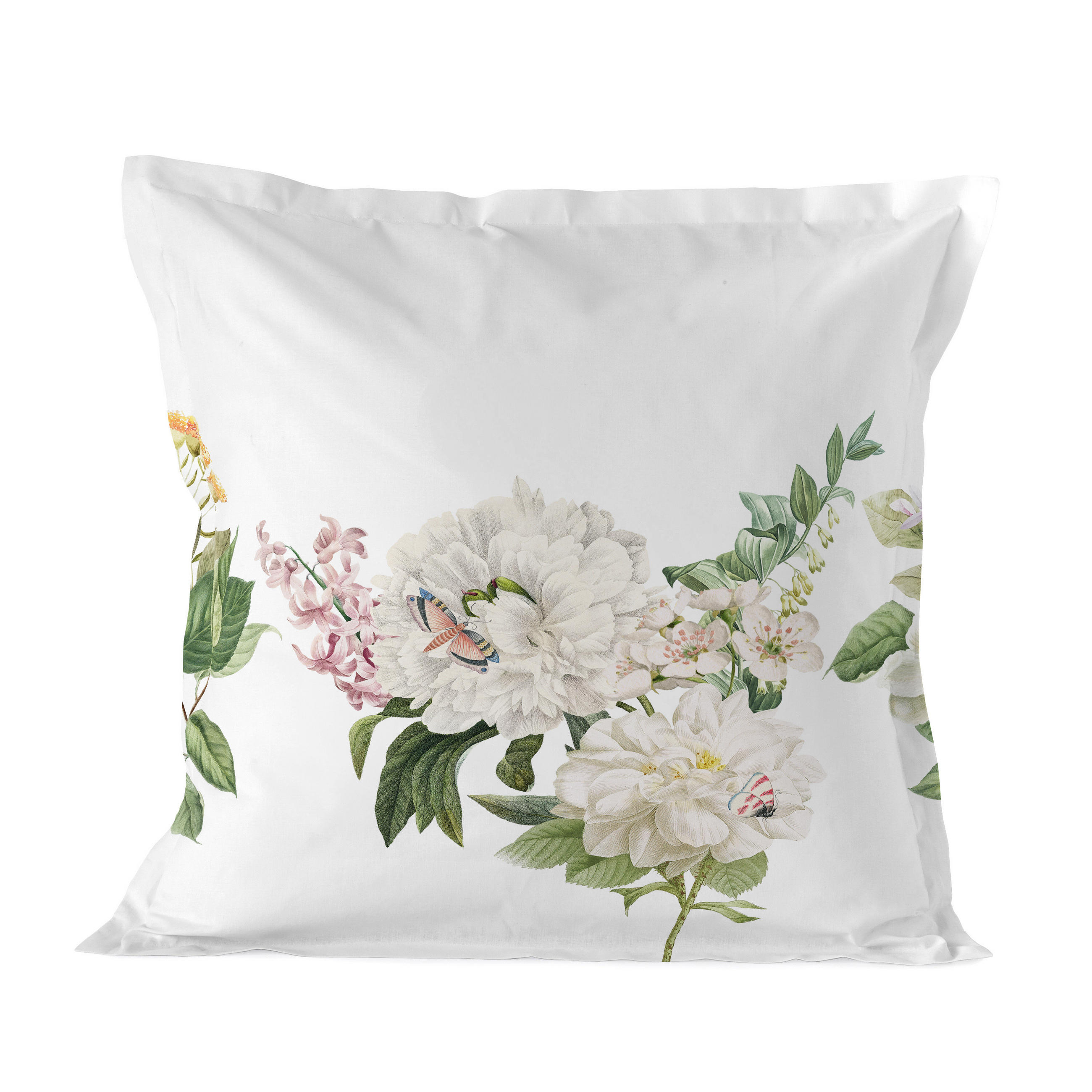 KISSENBEZUG azahara 80x80 cm mehrfarbig - Multicolor, Textil (80/80cm) - Happy Friday