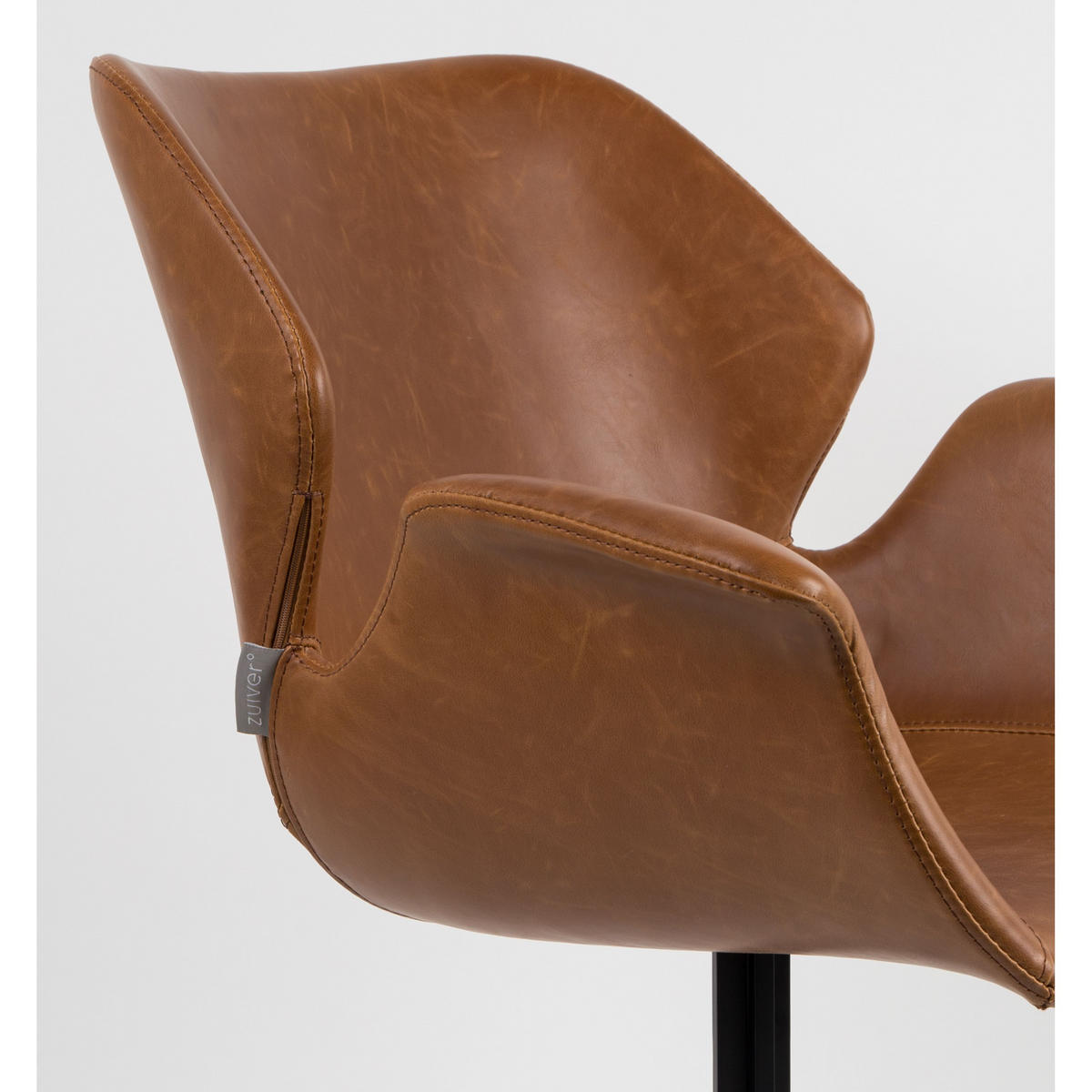 ESSZIMMERSTUHL Nikki Braun - 2 er Set - Braun, Kunststoff (66/80/62cm) - Zuiver