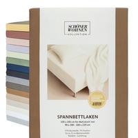 NAPÍNACIE prestieradlo FLAT - biela, textil (90/200cm) - Schöner Wohnen