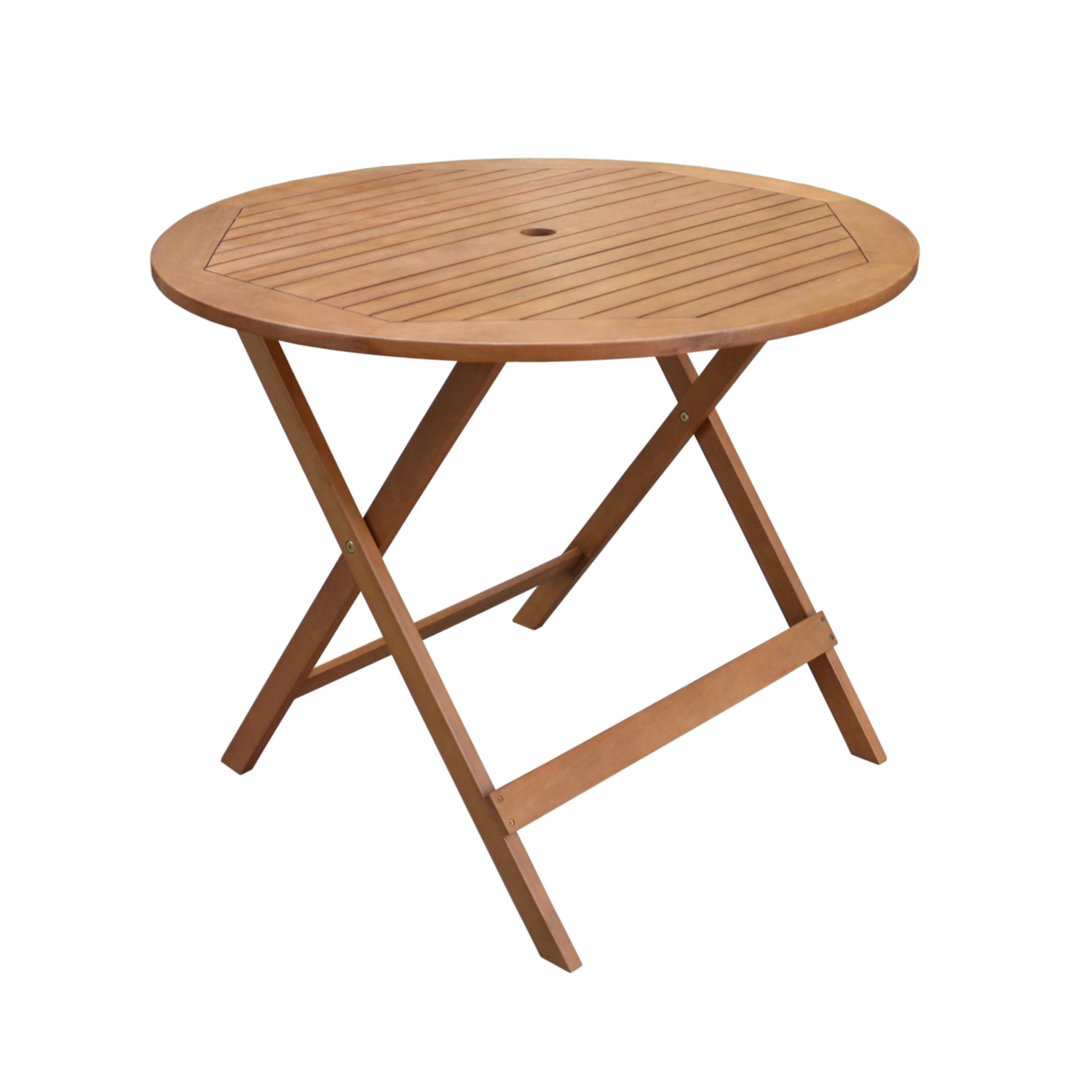 GARTENTISCH Villach - Braun, Holz (90/90/90cm) - Sedex