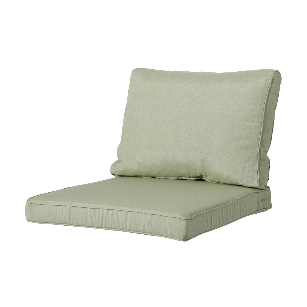 SITZKISSEN Panama 60/60 cm 2er-Set - Hellgrün, Textil (60/8/60cm) - Madison