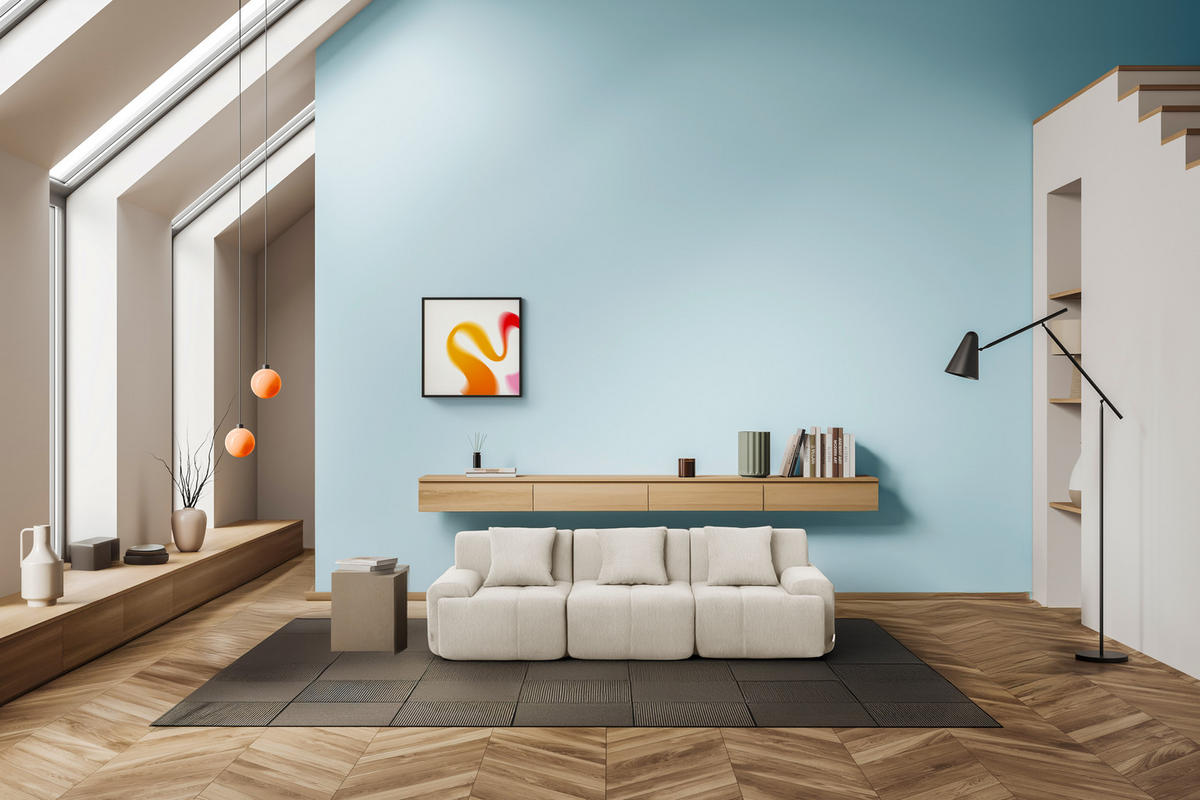 3-SITZER-SOFA Chenille Elfenbeinweiß - Creme, Textil (260/73/95cm) - MILYsofa