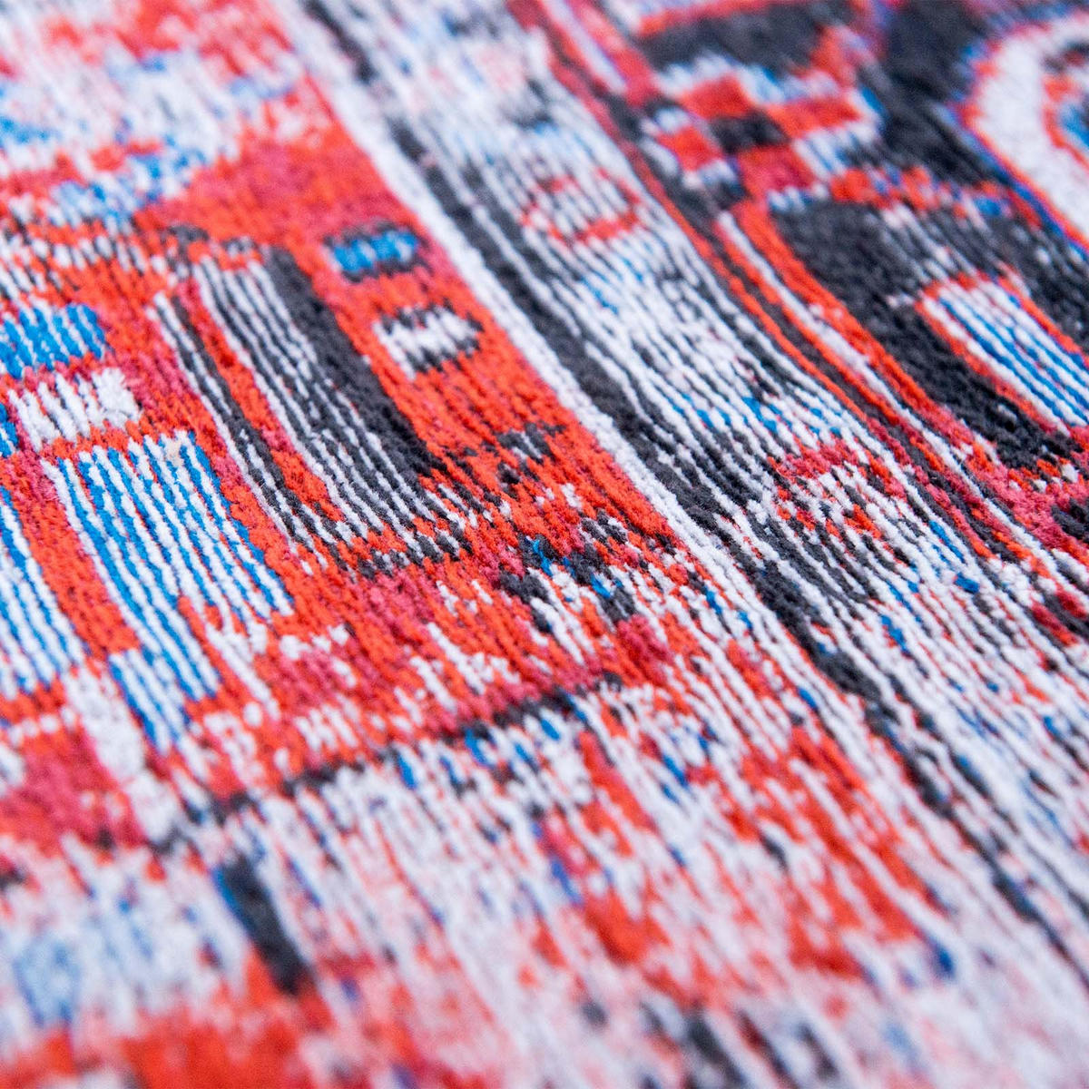 TEPPICH Classic Brick Antiquarian Heriz 170/240 cm - Rot, Naturmaterialien/Textil (170/240cm) - Louis De Poortere