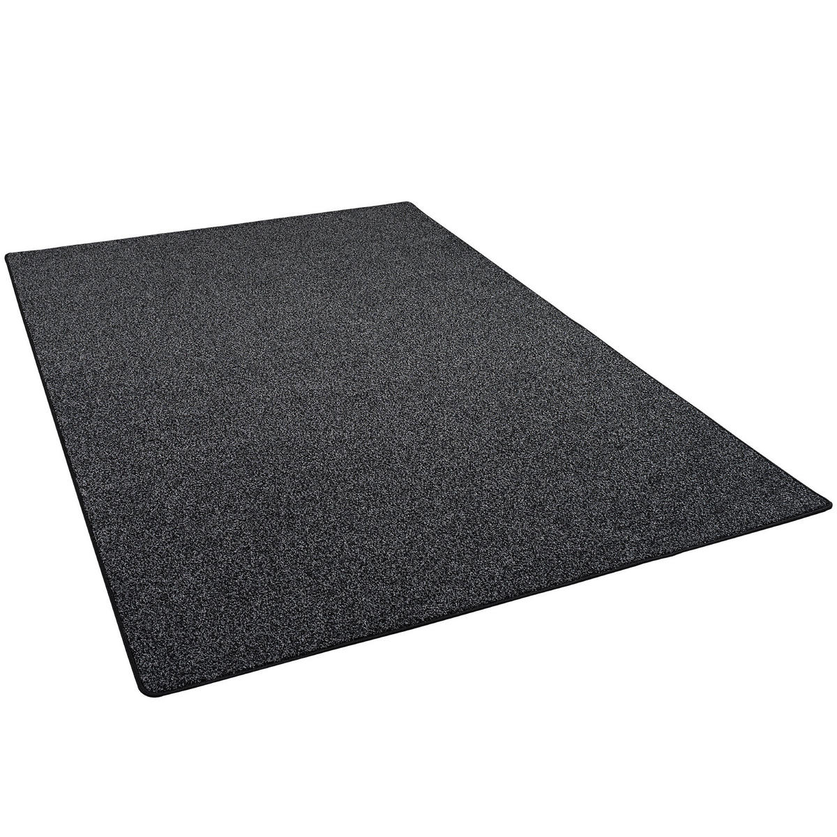 HOCHFLOR VELOURS TEPPICH LUNA MIX - Anthrazit, Textil (80/320cm) - Snapstyle