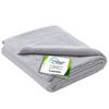 STRICKDECKE eco-line weiß 140/190 cm aus 60% recycelten Materialien - Weiß, Textil (140/190cm) - wometo