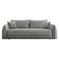 SCHLAFSOFA Moho - Schwarz/Grau, Holz/Kunststoff (250/94/109cm) - MIRJAN24