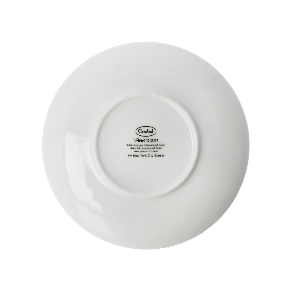 TEETASSE James Rizzi My New York City Sunset, Fine Bone China, Bunt, 250 ml - Multicolor, Keramik (0.25L) - Goebel