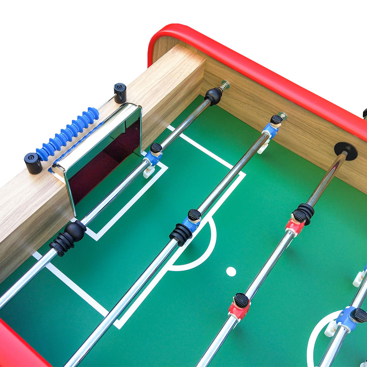TISCHFUSSBALL - Braun, Holzwerkstoff (72.8/146.6cm) - Happy Garden