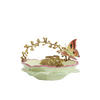 SCHALE Butterfly Grün 26.5/20/14 cm - Grün, Keramik (14cm) - Light & Living