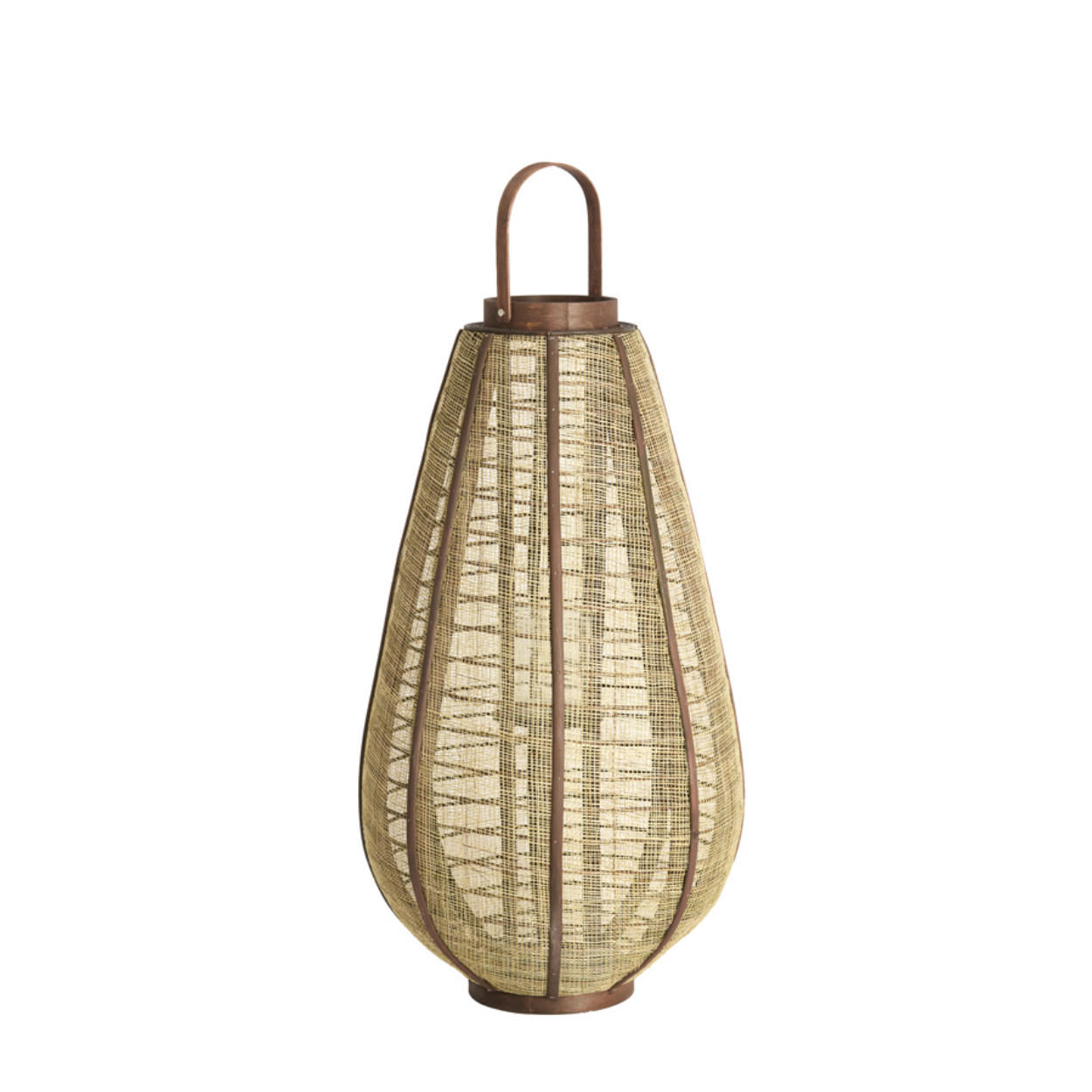 Light & Living Windlicht Braun 37x69.5x37 cm