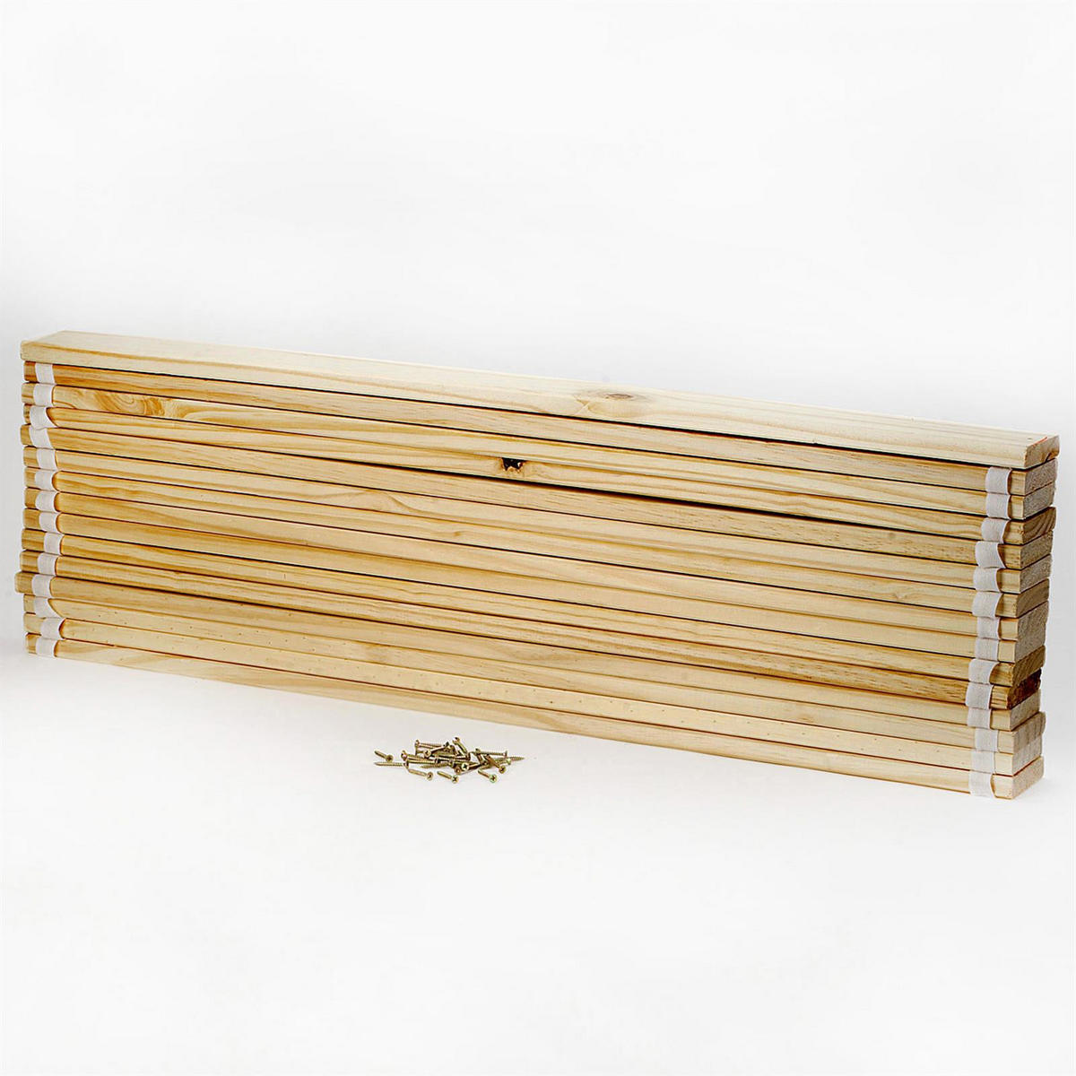 LATTEN-/ROLLROST 100X200 CM - Naturfarben, Holz (196/100/2cm) - IDIMEX