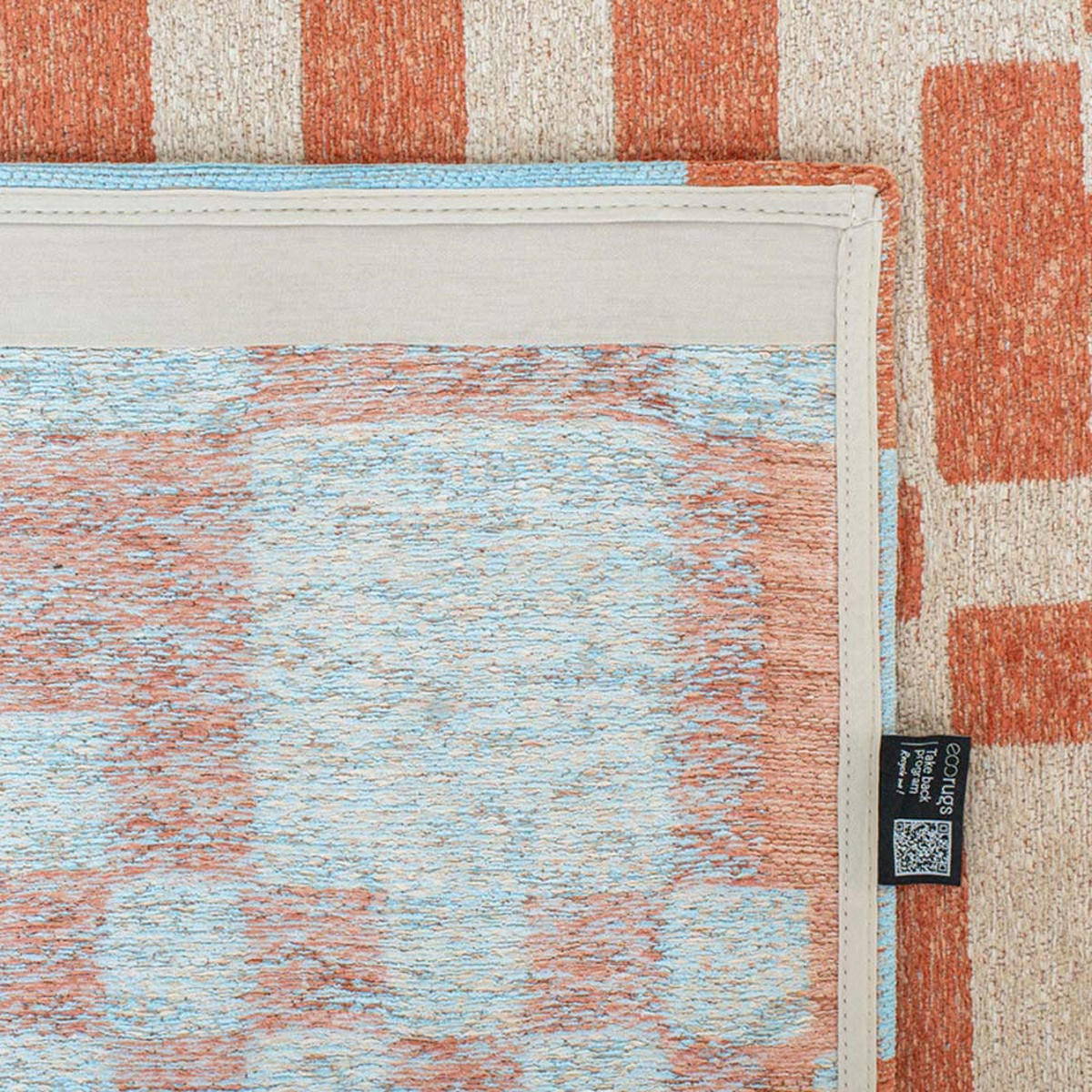 TEPPICH Nude Craft Chess 140/200 cm - Pink, Kunststoff/Textil (140/200cm) - Louis De Poortere