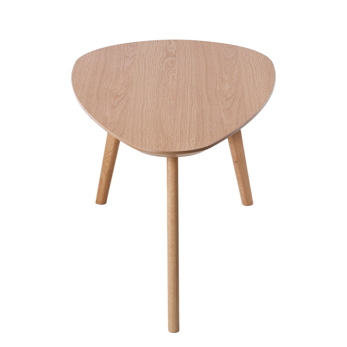 COUCHTISCH-SET - Eiche teilmassiv, 2-teilig - Eichefarben, Holzwerkstoff (50/100/40cm) - home24