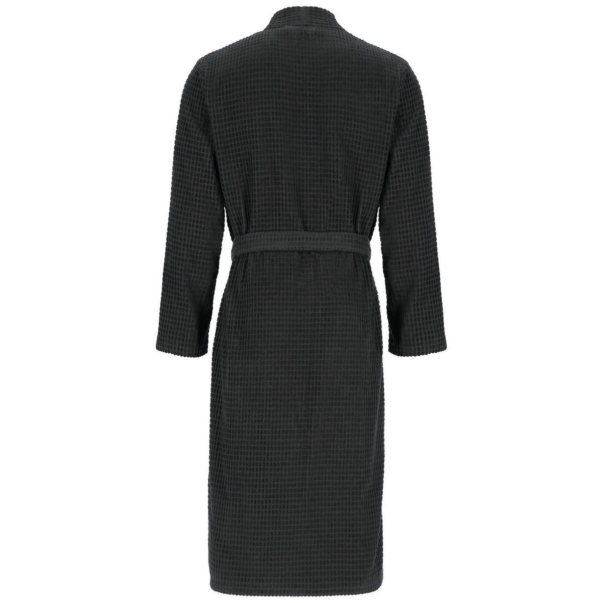 BADEMANTEL HERREN KIMONO KIMONO 6845 BASALT - 740 - Grau, Textil (XLnull) - Cawö