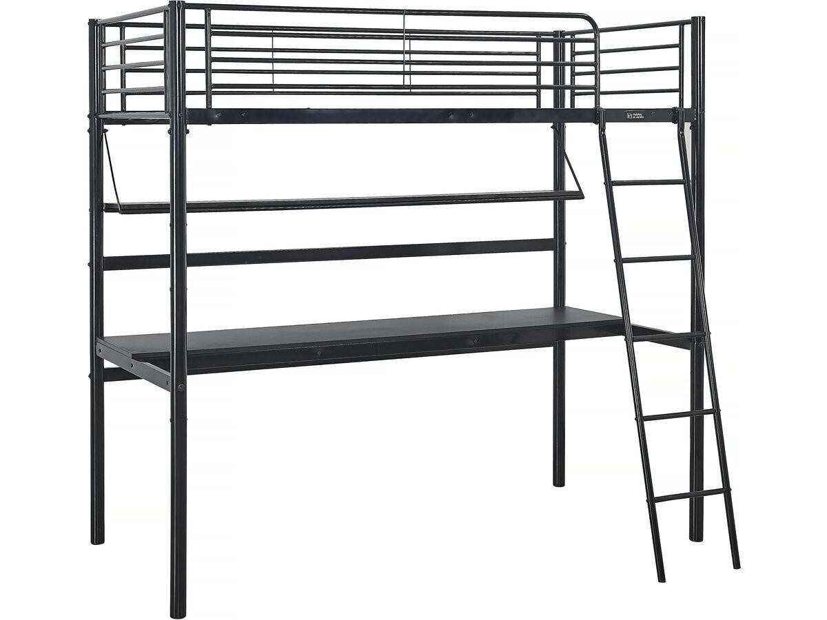 Habitat Garten Etagenbett Schwarz 190x90 cm