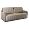 SCHLAFSOFA LUMO Schlaffunktion Zweisitzer beige - Bronzefarben, Holz/Textil (204/91/96cm) - makarowski meble