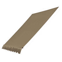 ERSATZDACH für Klemmmarkise 200/130 cm Beige - Beige, Textil (200/1/130cm) - QUICK STAR