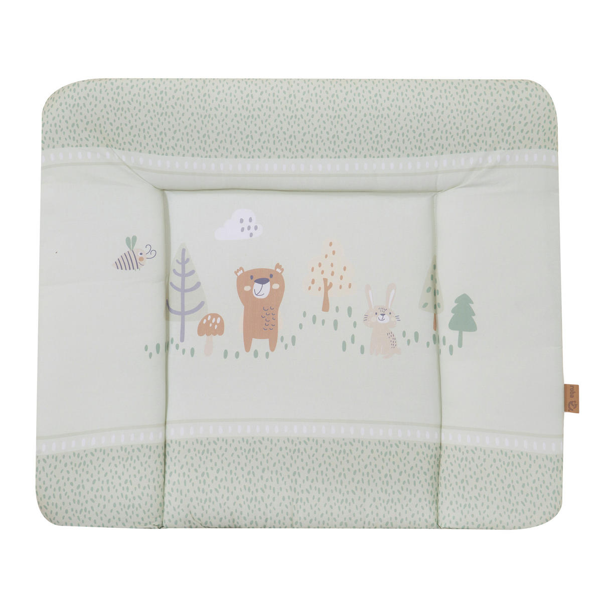 WICKELAUFLAGE Woodland Buddies - Grün, Textil (85/75cm) - Roba