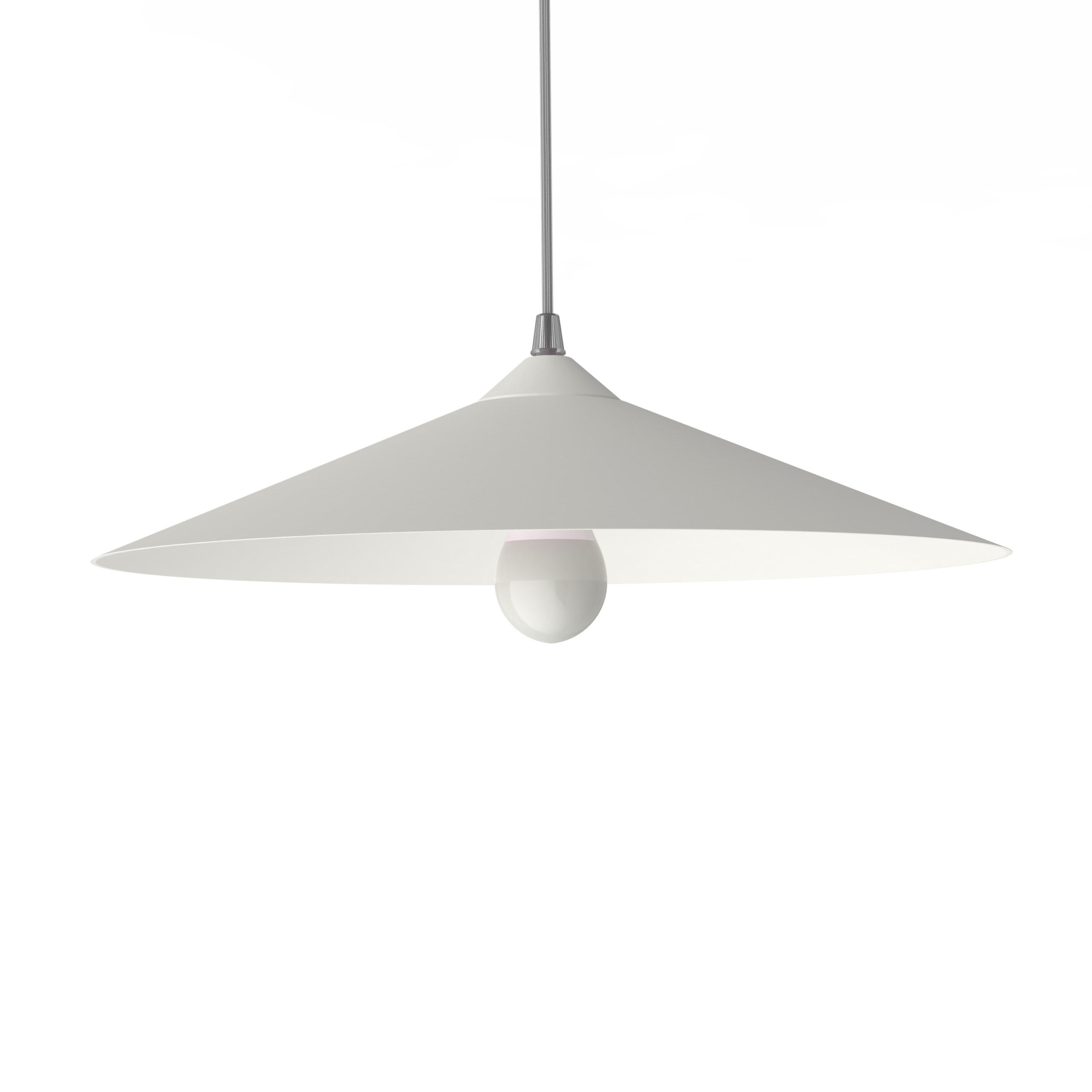 Lumicom Hängeleuchte Weiß 40x10x40 cm