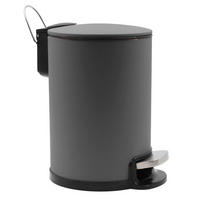 MÜLLEIMER Soft-Close 3 l Metaline - Grau, Metall (20/25/17cm) - Douceur d´intérieur