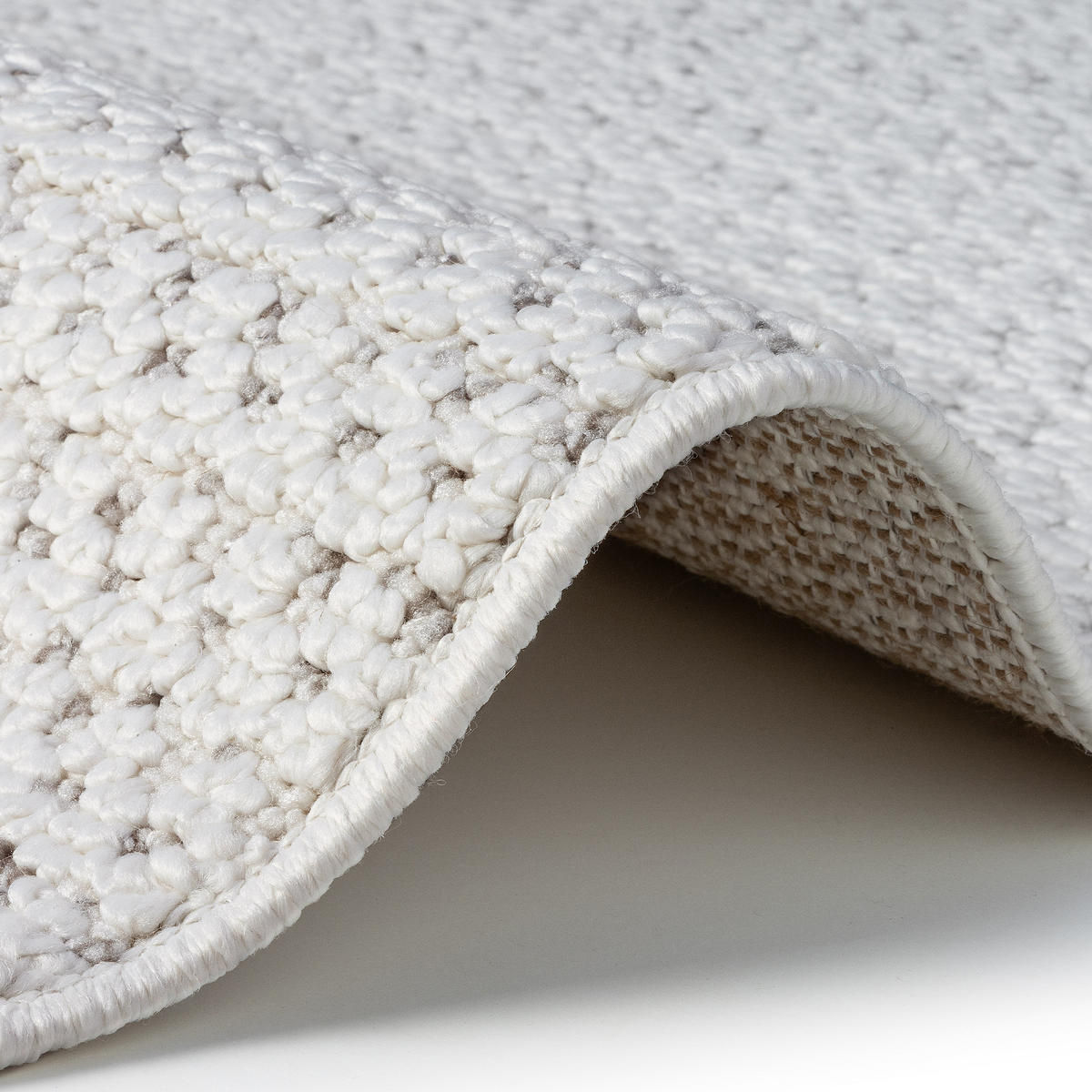 SOFT-TEPPICH Jacky Creme 80x150 cm - Creme, Textil (80/150cm) - Tesso Living