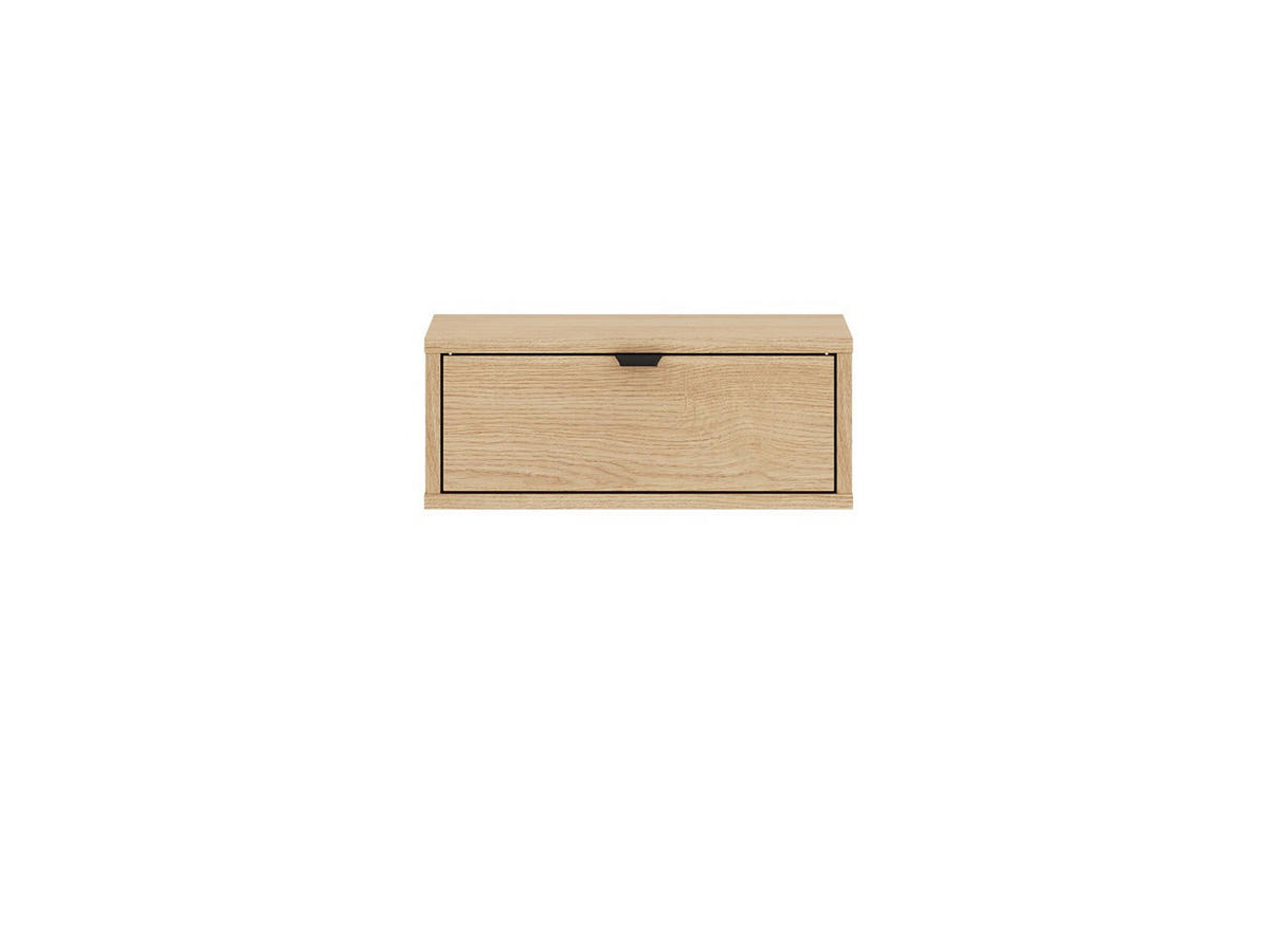 NACHTTISCH – 45 cm – Reynos – Eichefarben - Eichefarben, Holzwerkstoff (45/18/33cm) - hi-markt