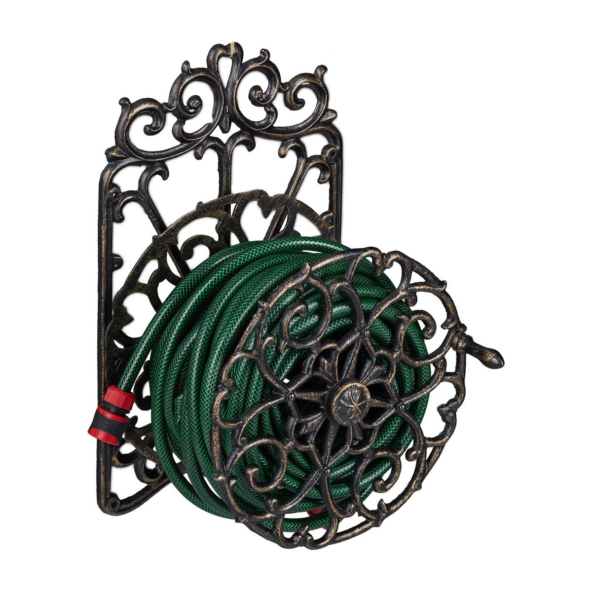 SCHLAUCHHALTER - Multicolor, Metall (33/52/31cm) - Relaxdays