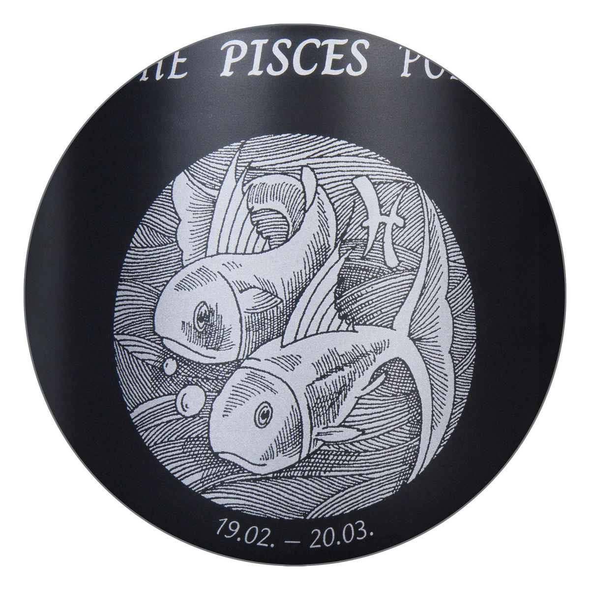 KAFFEEBECHER Sternzeichen Fische - Naturfarben, Keramik (0.4L) - Könitz