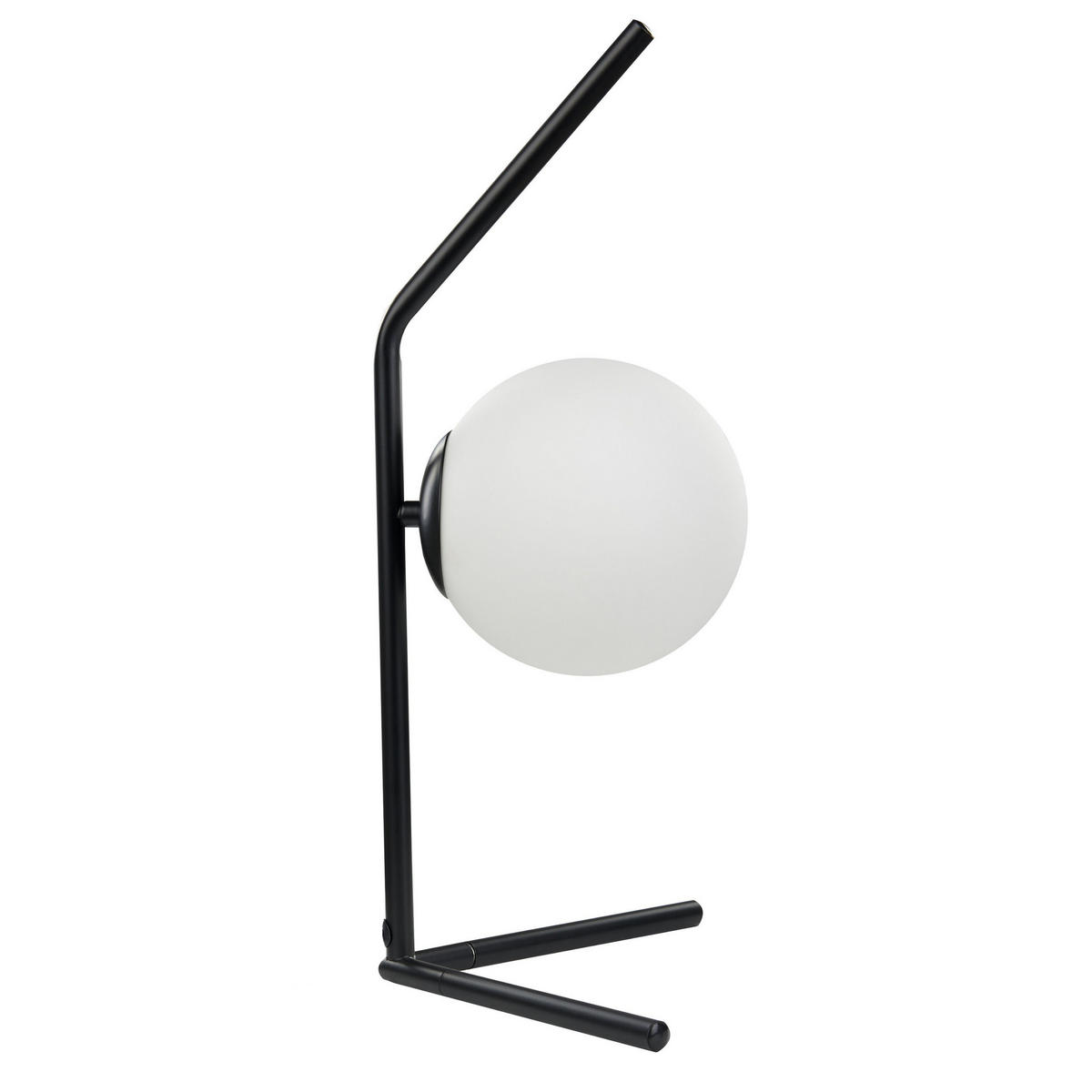 TISCHLAMPE Wapiti 19/15/47 cm - Weiß, Glas (19/15/47cm) - Beliani
