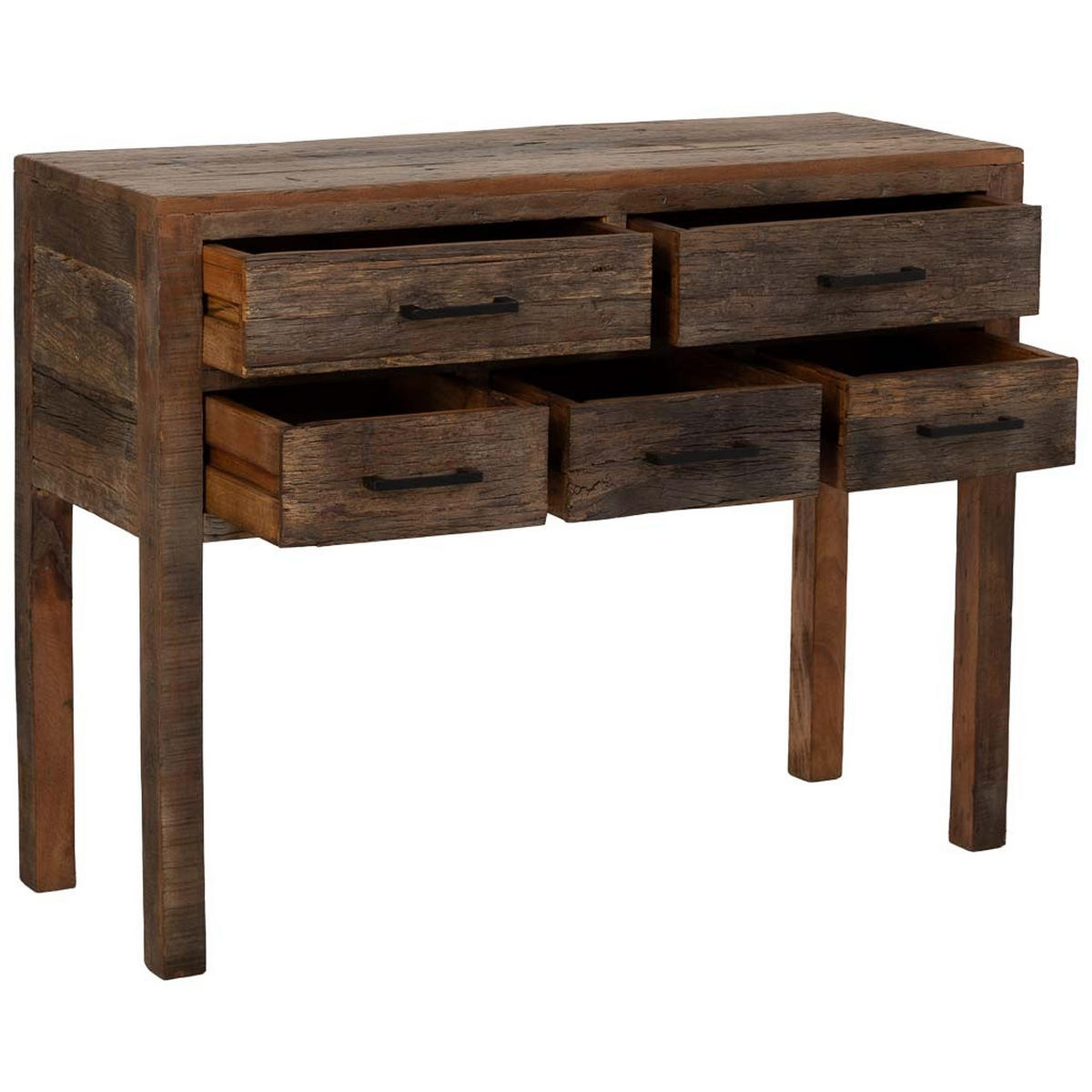 KONSOLENTISCH aus Holz, braun, 110x40x85cm - Braun, Holz (40/110/85cm) - Wanderlust