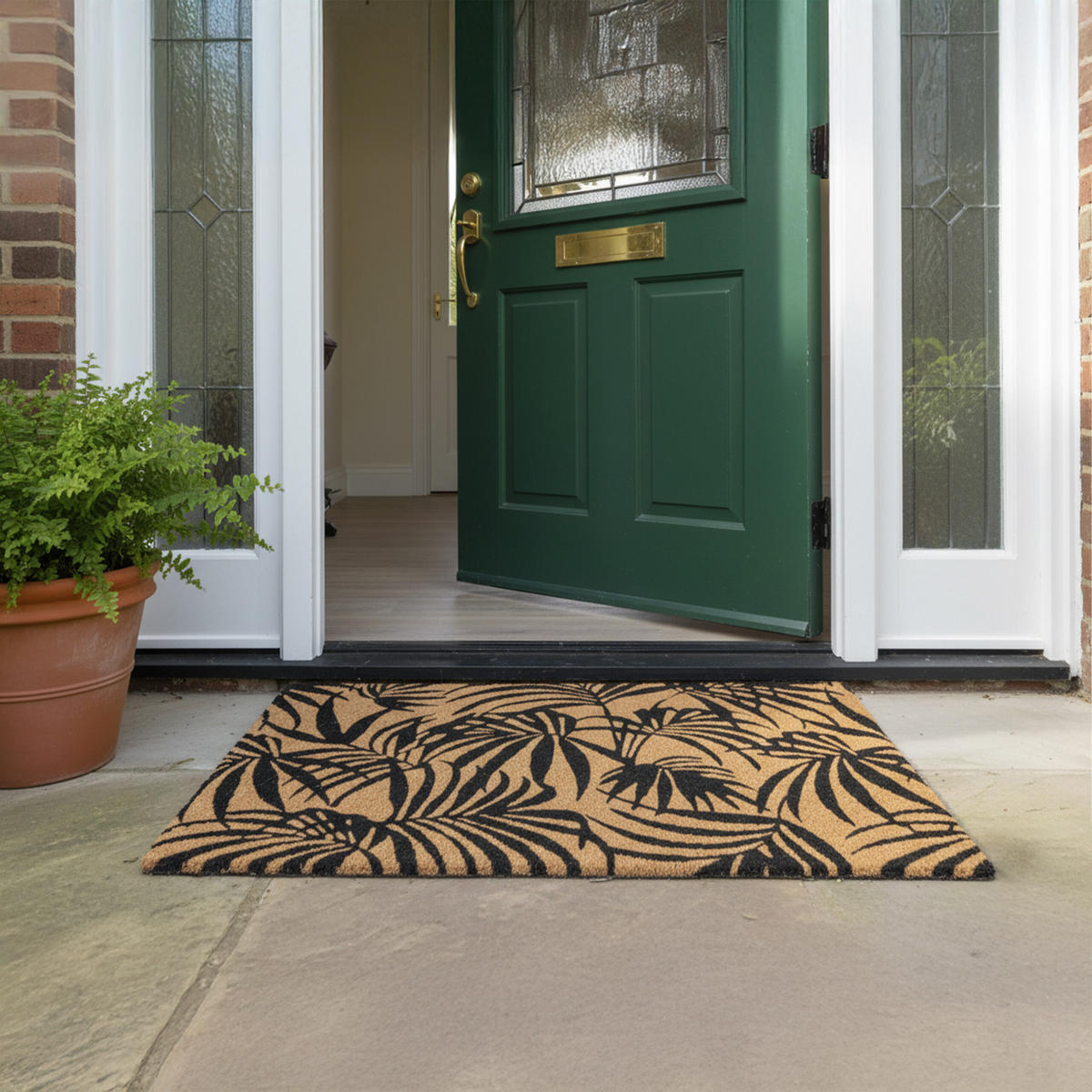 ROHOŽ - různobarevná, textil/plast (60/40cm) - Relaxdays