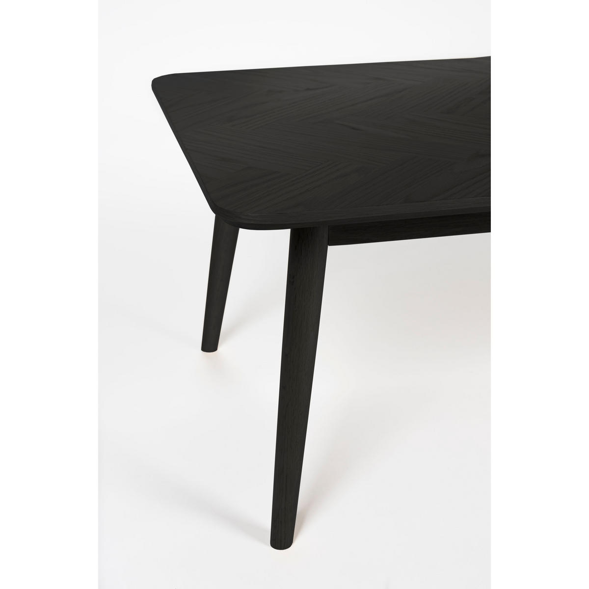 COUCHTISCH Fabio Rechteckig 120x60 cm Schwarz - Schwarz, Holz (120/60/40cm) - Housecraft Living