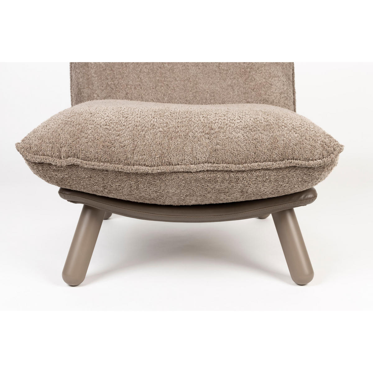 SESSEL Lazy Sack Beige - Beige/Grau, Holz (75/81/94cm) - Zuiver