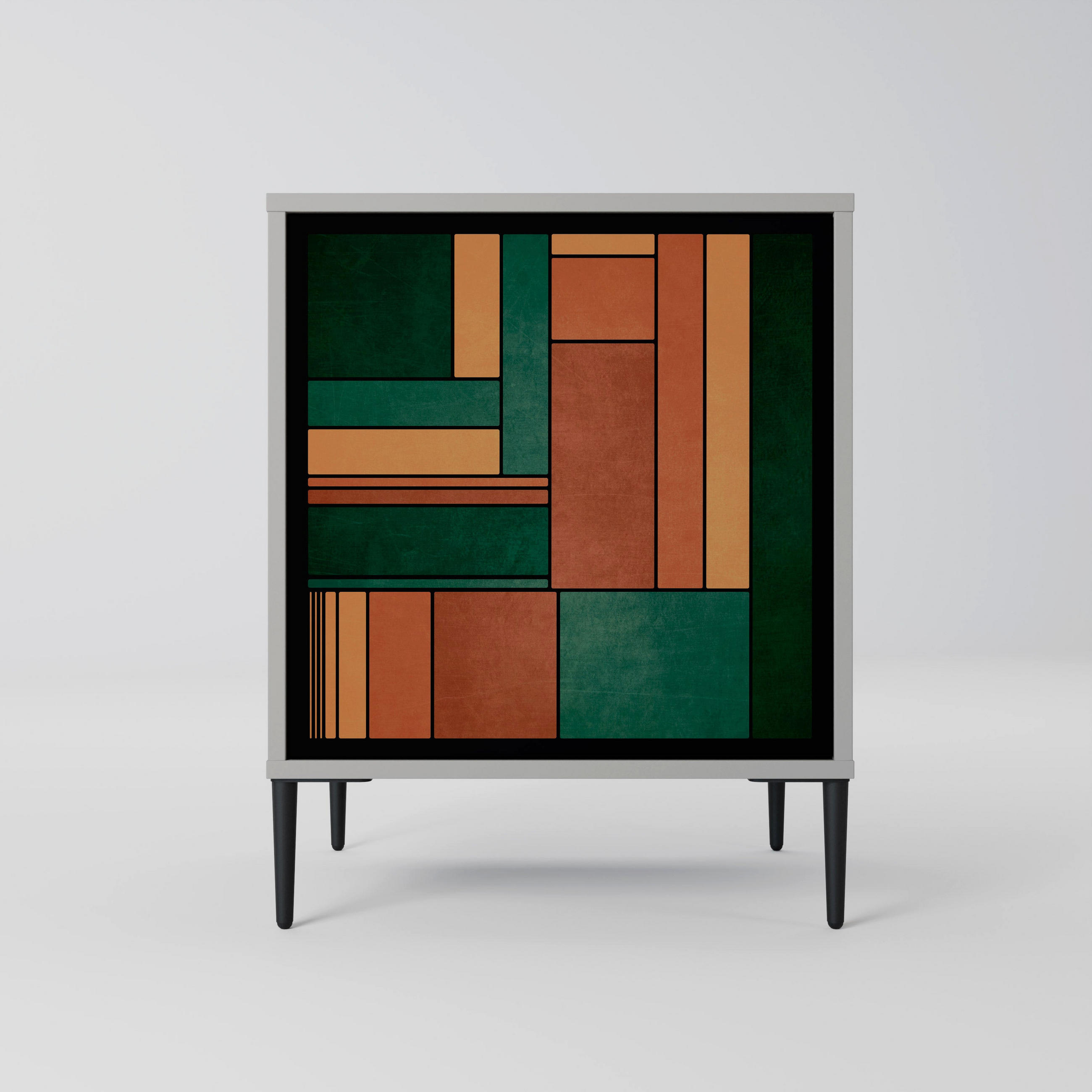 SpaceRebels Sideboard Grau 57.5x72.5x42 cm