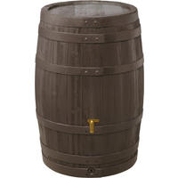 REGENFASS 250 L, dunkelbraun - Braun, Kunststoff (65/93/65cm) - 4rain