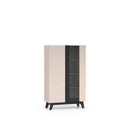 SIDEBOARD FRESHION Beige 95x40x155 cm - Beige, Holzwerkstoff (95/155/40cm) - FURNLUX