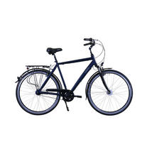 CITYBIKE Citytrek Gent Deluxe Ocean Blue 7 Gang 28 Zoll Größe: 57cm - Blau, Metall (57cm) - Hawk Bikes