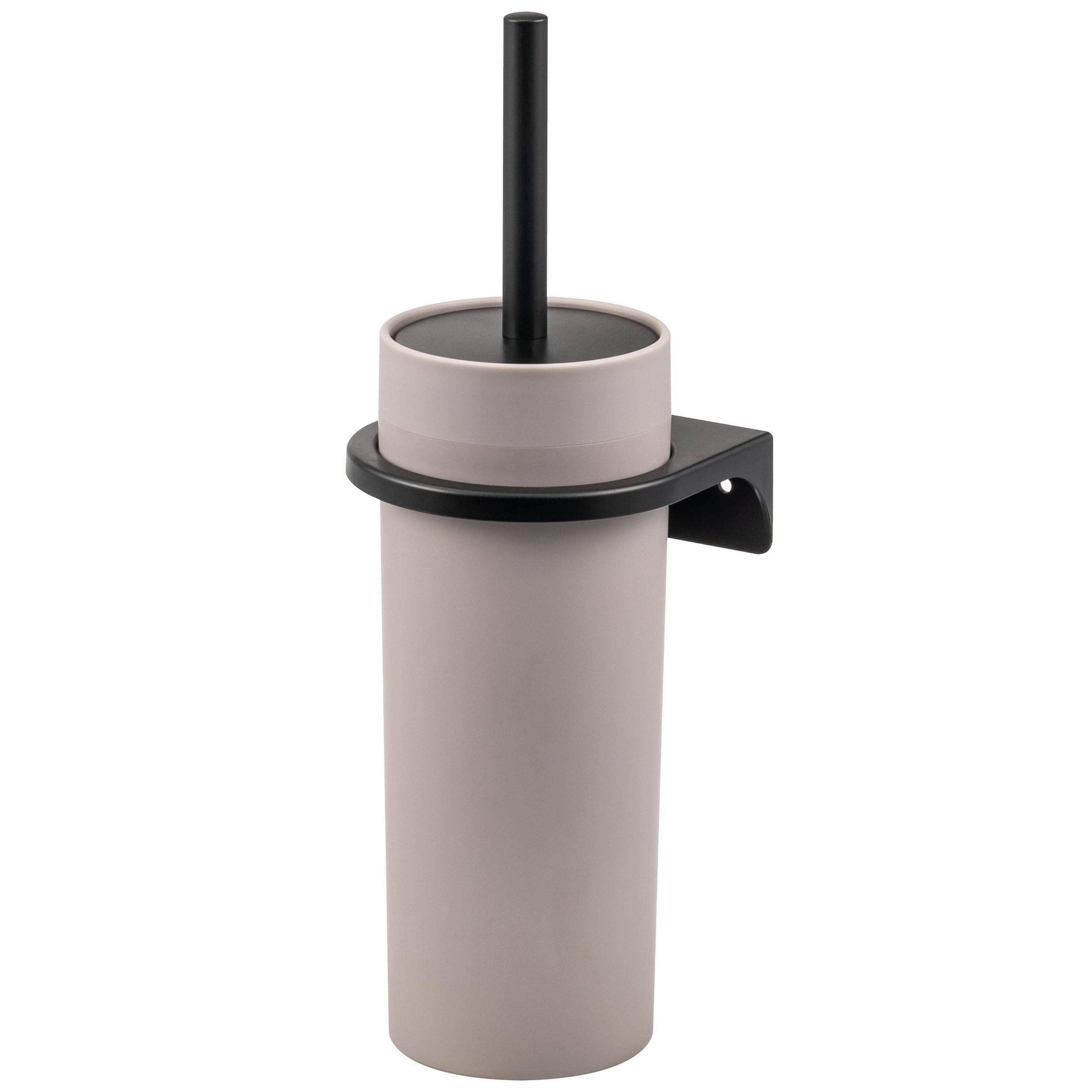 WC-GARNITUR SAVONA, taupe, Kunststoff - Taupe, Kunststoff (10/36.5/10cm) - bremermann