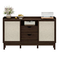 SIDEBOARD 150/39,5/80 cm in Natur mit Schiebetüren und 2 Schubladen - Naturfarben, Holzwerkstoff (150/80/39.5cm) - Flora Grace