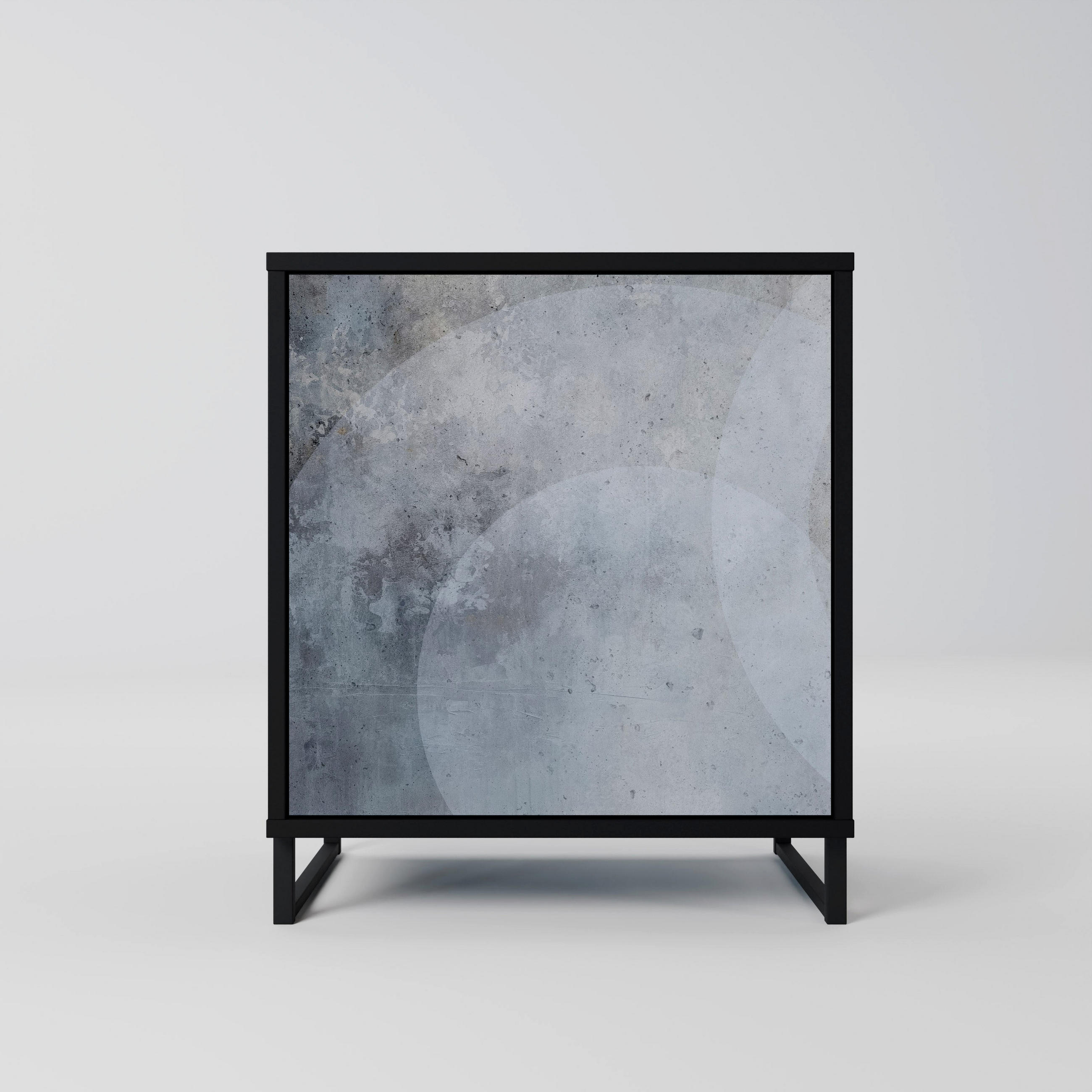 SpaceRebels Sideboard Schwarz 57.5x67.5x42 cm