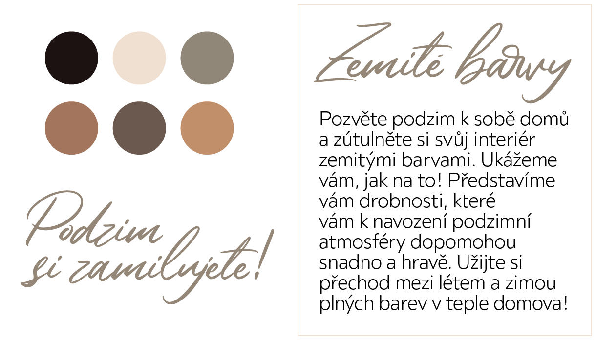 Text o podzimních barvách