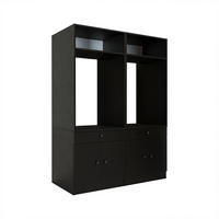 WASCHMASCHINENSCHRANK Serie 1 134cm Breit, 184cm Hoch - Eichefarben, Holzwerkstoff (134/184/67cm)