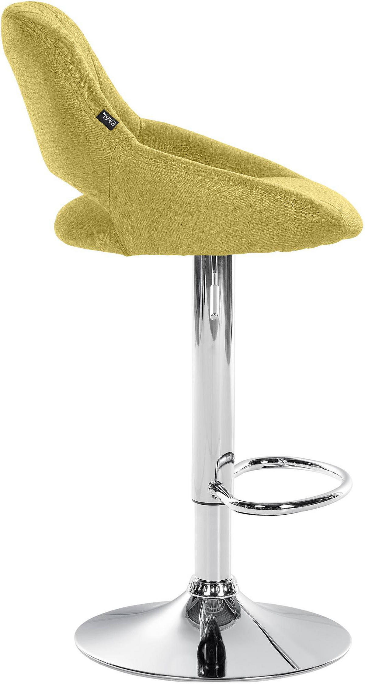 BARHOCKER 2er Set Stoff grün - Grün, Textil (47/85/48cm) - CLP